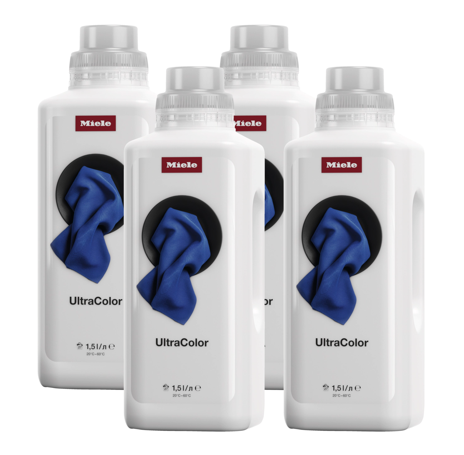 Набор для стирки цветного белья UltraColor Aqua WA UC 1501 L 1,5лх4 шт. Miele купить в Астрахани | Всегда в наличии! | Артикул 12647690 | Официальный сайт