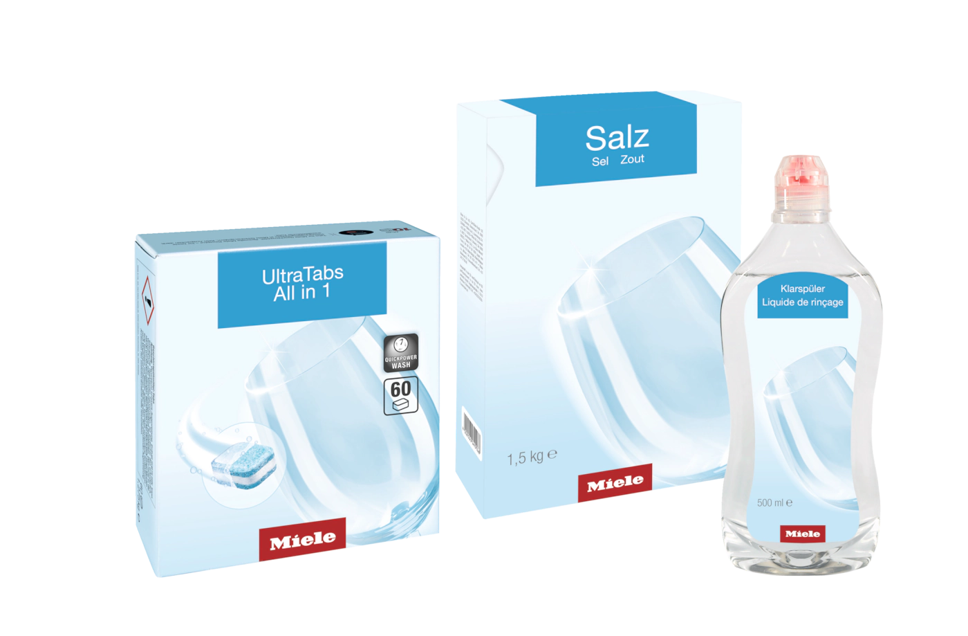Стартовый набор для посудомоечных машин All in One Set Miele купить в Астрахани | Всегда в наличии! | Артикул 11530080 | Официальный сайт