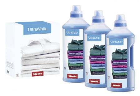 Набор моющих средств для стиральных машин 3хUltraColor + 1хUltraWhite Miele купить в Астрахани | Всегда в наличии! | Артикул 11347740 | Официальный сайт