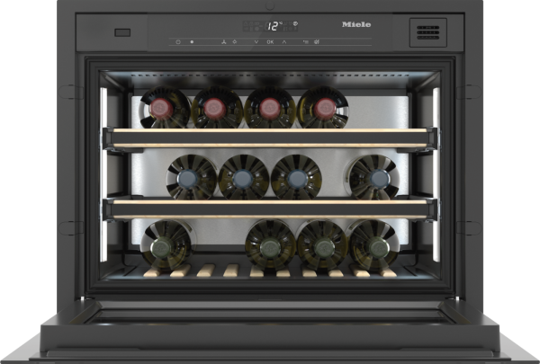 Миле Винный шкаф KWT 7112 iG 125 Gala Ed черный обсидиан матовый Miele