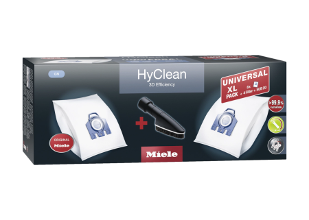 Комплект мешков-пылесборников Universal XL pack HyClean 3D GN Miele купить в Астрахани | Всегда в наличии! | Артикул 11476550 | Официальный сайт