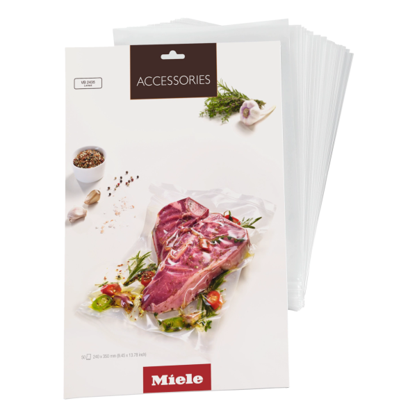 Пакеты для вакууматора 240x350мм VB 2435 Miele купить в #REGION_NAME_DECLINE_PP# | Всегда в наличии! | Артикул 10380630 | Официальный сайт