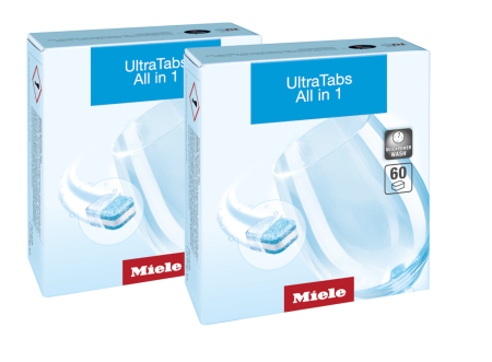 Комплект таблеток для мытья посуды в ПММ UltraTabs All in 1 (120) шт. Miele купить в Астрахани | Всегда в наличии! | Артикул 11346990 | Официальный сайт