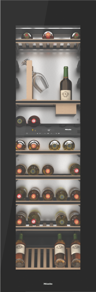 Миле Винный холодильник KWT 6722 iGS-1 obsw чёрный обсидиан Miele