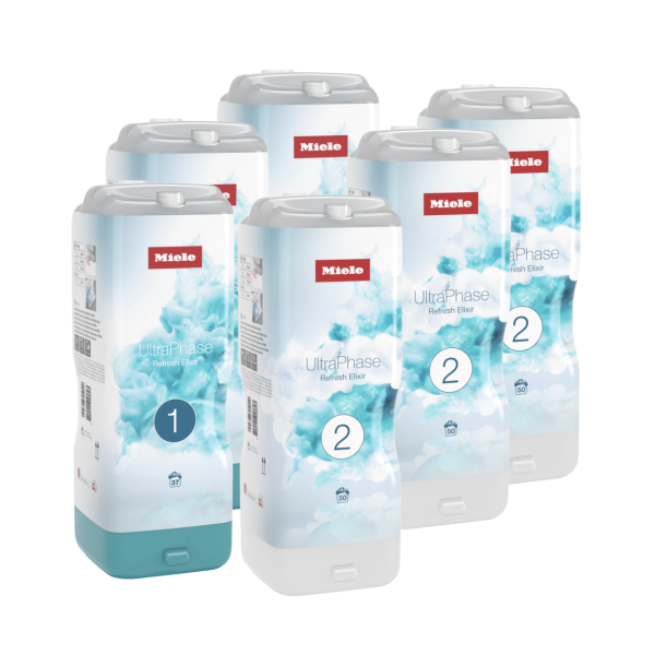 Набор картриджей для стирки UltraPhase Refresh Elixir (6 шт) Miele купить в #REGION_NAME_DECLINE_PP# | Всегда в наличии! | Артикул 11615140 | Официальный сайт